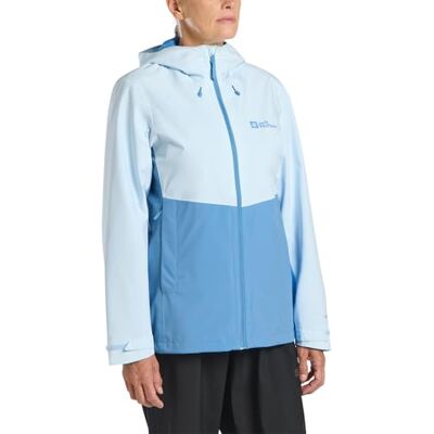 Jack Wolfskin Damen Weiltal 2l Jkt W, Ice Blue, S EU Jack Wolfskin Damen Weiltal 2l Jkt W, Ice Blue, S EU