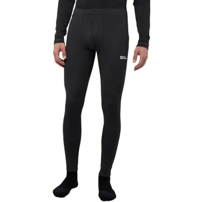 Jack Wolfskin Herren Infinite Warm Pants M Leggings, Schwarz, XL EU Jack Wolfskin Herren Infinite Warm Pants M Leggings, Schwarz, XL EU