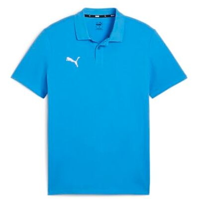 Puma Herren Teamgoal Casuals Poloshirt, Ignite Blue- White, S EU Puma Herren Teamgoal Casuals Poloshirt, Ignite Blue- White, S EU