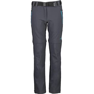 CMP Mädchen Stretch-zip-off-hose Für Kinder Pants, Titan, 92 EU CMP Mädchen Stretch-zip-off-hose Für Kinder Pants, Titan, 92 EU
