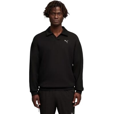 Puma Unisex CLOUDSPUN Poloshirt Schwarz Puma Unisex CLOUDSPUN Poloshirt Schwarz