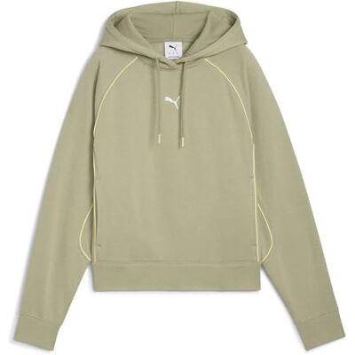 Puma Unisex Sport Comfort Short Hoodie FL Kapuzenpullover, Lux Army, S EU Puma Unisex Sport Comfort Short Hoodie FL Kapuzenpullover, Lux Army, S EU