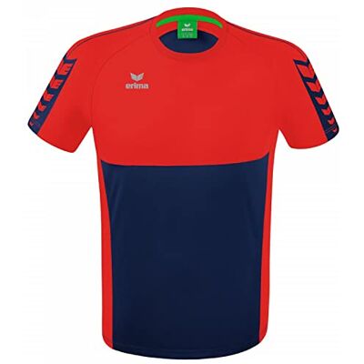 Erima Herren Six Wings Funktions T-Shirt (1082209), New Navy/rot, XXL Erima Herren Six Wings Funktions T-Shirt (1082209), New Navy/rot, XXL