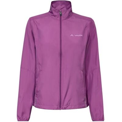 VAUDE Women's Dundee Classic Zip-Off Windjacke für Damen Fahrradjacke mit abnehmbaren Ärmeln, Wasserabweisend & Atmungsaktiv, magenta, 40 VAUDE Women's Dundee Classic Zip-Off Windjacke für Damen Fahrradjacke mit abnehmbaren Ärmeln, Wasserabweisend & Atmungsaktiv, magenta, 40