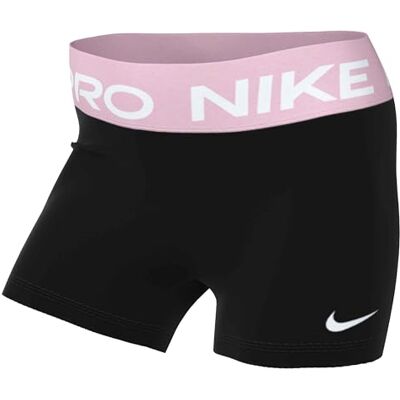 NIKE Pro Bike Shorts (Ca. 7,5 cm) Mit Mittelhohem Bund Für Damen, Black/Pink Foam/White, IQ1037-013, 2XS NIKE Pro Bike Shorts (Ca. 7,5 cm) Mit Mittelhohem Bund Für Damen, Black/Pink Foam/White, IQ1037-013, 2XS