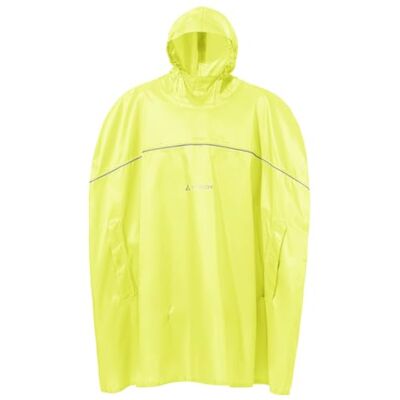 VAUDE Kinder Regenponcho für Radfahren, Wandern, Schule Kids Grody Poncho II, wind- und wasserdicht, atmungsaktiv, neon yellow, 134 VAUDE Kinder Regenponcho für Radfahren, Wandern, Schule Kids Grody Poncho II, wind- und wasserdicht, atmungsaktiv, neon yellow, 134