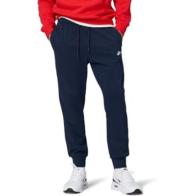 NIKE Club Herrenjogger Aus Strickmaterial, Obsidian/White, FQ4330-451, XS NIKE Club Herrenjogger Aus Strickmaterial, Obsidian/White, FQ4330-451, XS