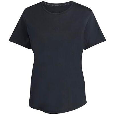 Adidas Women's Motion Essentials T-Shirt, Black, M Adidas Women's Motion Essentials T-Shirt, Black, M