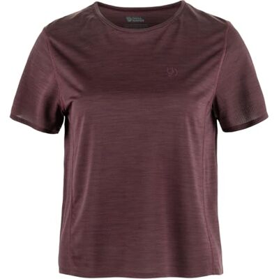 Fjällräven Damen Abisko Lite Sweatshirt, Port, M EU Fjällräven Damen Abisko Lite Sweatshirt, Port, M EU