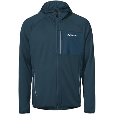 VAUDE Men's Tekoa Fleece Jacket II, funktionelle, sehr bequeme Fleece Jacke, Passform: Slim fit, dark sea uni, S VAUDE Men's Tekoa Fleece Jacket II, funktionelle, sehr bequeme Fleece Jacke, Passform: Slim fit, dark sea uni, S