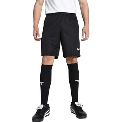 Puma teamGOAL Shorts, Unisex-Erwachsene Gestrickte Shorts, Black- White, 705752 Puma teamGOAL Shorts, Unisex-Erwachsene Gestrickte Shorts, Black- White, 705752