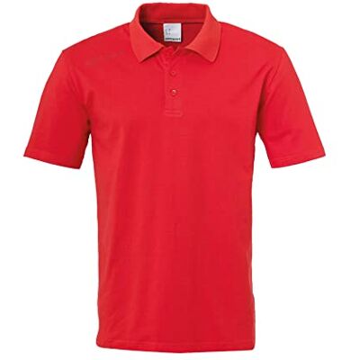 uhlsport Herren Poloshirt Essential Polo Shirt, Rot, 5XL, 100221004 uhlsport Herren Poloshirt Essential Polo Shirt, Rot, 5XL, 100221004