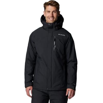 Columbia Herren Last Tracks 2 Jacket Skijacke, Schwarz Melange, S Columbia Herren Last Tracks 2 Jacket Skijacke, Schwarz Melange, S