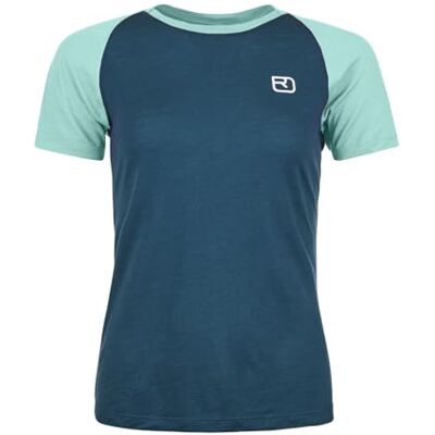 ORTOVOX 120 TEC Fast Mountain TS W Robustes, elastisches, leichtes T-Shirt mit Merino-Mix zum Klettern und Bergsteigen BLAU Damen XS ORTOVOX 120 TEC Fast Mountain TS W Robustes, elastisches, leichtes T-Shirt mit Merino-Mix zum Klettern und Bergsteigen BLAU Damen XS