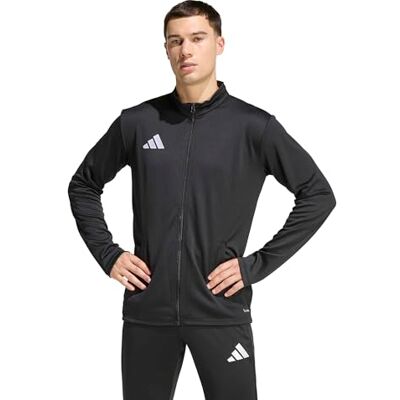 Adidas Herren Entrada26 Track Sweatshirt, Black/White, L Adidas Herren Entrada26 Track Sweatshirt, Black/White, L