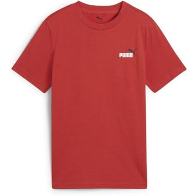 Puma Jungen ESS 2 Color Small No. 1 Logo Tee B T-Shirts, Red Fire, 128 EU Puma Jungen ESS 2 Color Small No. 1 Logo Tee B T-Shirts, Red Fire, 128 EU