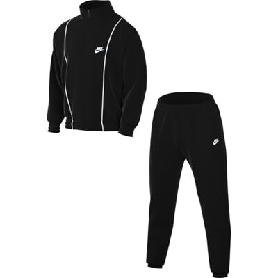 NIKE Herren Club Wvn Trainingsanzug, Black/Smoke Grey/Lt Smoke Grey, L NIKE Herren Club Wvn Trainingsanzug, Black/Smoke Grey/Lt Smoke Grey, L