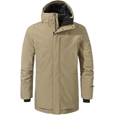 Schöffel Herren Ins Parka Style Crivat MNS, wasserdichte und atmungsaktive Winterjacke, komprimierbarer, leichter Parka mit nachhaltiger Wattierung, nutmeg, 54 Schöffel Herren Ins Parka Style Crivat MNS, wasserdichte und atmungsaktive Winterjacke, komprimierbarer, leichter Parka mit nachhaltiger Wattierung, nutmeg, 54