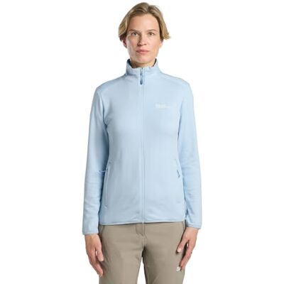 Jack Wolfskin Damen Kolbenberg Fz W Fleece-Jacke, Ice Blue, M EU Jack Wolfskin Damen Kolbenberg Fz W Fleece-Jacke, Ice Blue, M EU