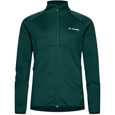 VAUDE Damen Fleece Jacke Monviso Fleece FZ Jacket II, elastisch, warm, feuchtigkeitsregulierend und schnelltrocknend, Passform: Slim fit, deep pond, 42 VAUDE Damen Fleece Jacke Monviso Fleece FZ Jacket II, elastisch, warm, feuchtigkeitsregulierend und schnelltrocknend, Passform: Slim fit, deep pond, 42