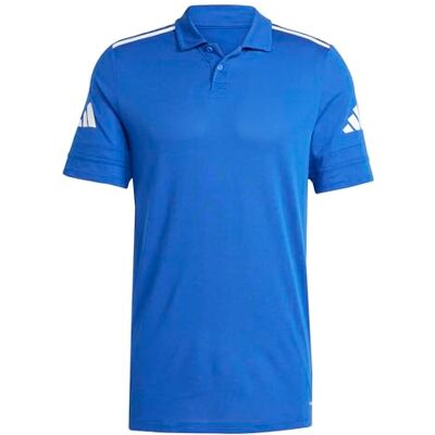 Adidas Herren Squadra25 Cotton Polo Shirt, Team royal Blue/White, M Adidas Herren Squadra25 Cotton Polo Shirt, Team royal Blue/White, M