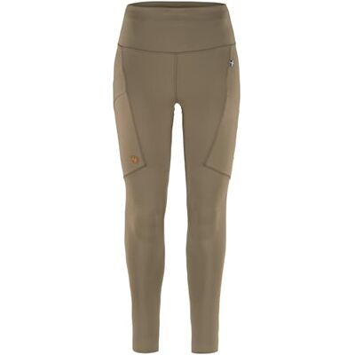 Fjällräven Damen Abisko Tights, Suede Brown, XL Fjällräven Damen Abisko Tights, Suede Brown, XL