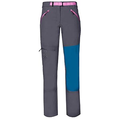 Rock Experience REWP04391 TONGASS Pants Unisex 1323 Ebony+1484 Moroccan Blue+0834 SUPER PINK XS Rock Experience REWP04391 TONGASS Pants Unisex 1323 Ebony+1484 Moroccan Blue+0834 SUPER PINK XS