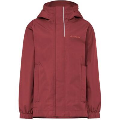 VAUDE Kids Escape Light IV, Kinder Regenjacke, wasser- & winddichte Outdoor-Jacke, atmungsaktiver Windbreaker mit Kapuze, redeva, 146-152 VAUDE Kids Escape Light IV, Kinder Regenjacke, wasser- & winddichte Outdoor-Jacke, atmungsaktiver Windbreaker mit Kapuze, redeva, 146-152