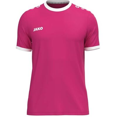 JAKO Unisex Trikot One, Kurzarm, deep pink, S JAKO Unisex Trikot One, Kurzarm, deep pink, S