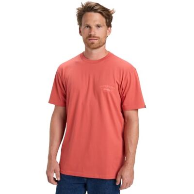 Quiksilver Anchor Lockup T-Shirt, Kurzarm, Rosa, S Quiksilver Anchor Lockup T-Shirt, Kurzarm, Rosa, S