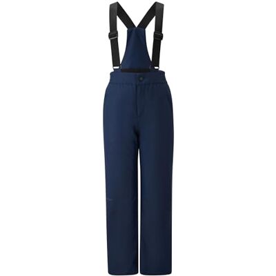 Ziener Kinder ABOL-Z Ski-Hose/Schnee-Hose wasserdicht, Träger, Dark Navy, 164 Ziener Kinder ABOL-Z Ski-Hose/Schnee-Hose wasserdicht, Träger, Dark Navy, 164