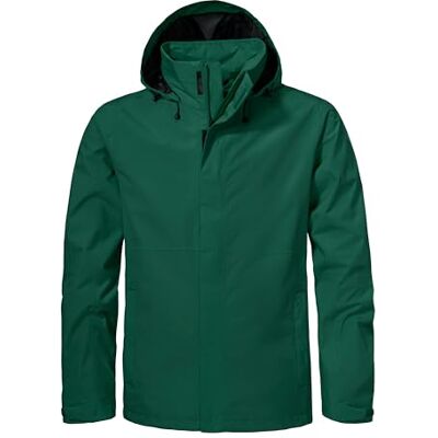 Schöffel Herren Jacket Gmund M, wind- und wasserdichte Regenjacke, atmungsaktive Outdoor Jacke, Wanderjacke mit verstaubarer Kapuze Schöffel Herren Jacket Gmund M, wind- und wasserdichte Regenjacke, atmungsaktive Outdoor Jacke, Wanderjacke mit verstaubarer Kapuze