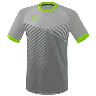 Erima Herren Mantua Trikot (6132305), Silver Grey/Green Gecko, XXL Erima Herren Mantua Trikot (6132305), Silver Grey/Green Gecko, XXL