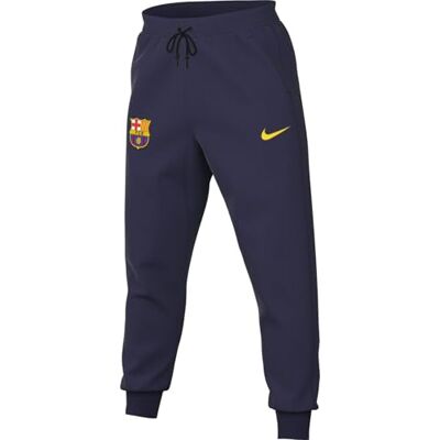 NIKE Fc Barcelona Tech Fleece-Fußballjogger Für Herren, Imperial Purple/Midwest Gold, HJ6444-594, S NIKE Fc Barcelona Tech Fleece-Fußballjogger Für Herren, Imperial Purple/Midwest Gold, HJ6444-594, S