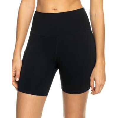 Roxy Heart Into IT Biker Shorts Schwarz L, anthrazit, l Roxy Heart Into IT Biker Shorts Schwarz L, anthrazit, l