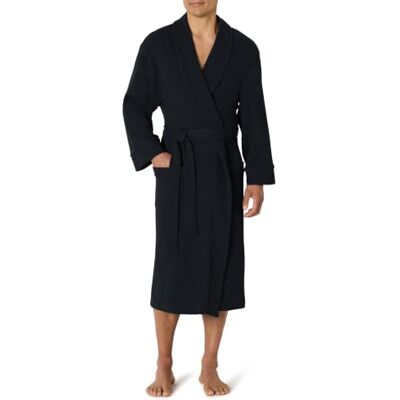 Amazon Essentials XL-XXL Leichter Bademantel mit Piqué - Bademantel Amazon Essentials XL-XXL Leichter Bademantel mit Piqué - Bademantel