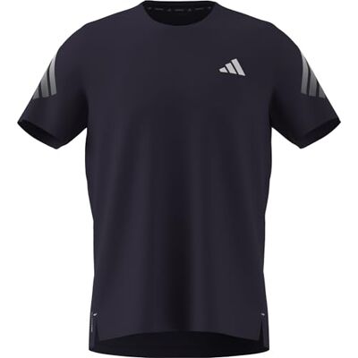 Adidas Men's ADI365 Running Climacool Iconic T-Shirt, Noble Ink, S Adidas Men's ADI365 Running Climacool Iconic T-Shirt, Noble Ink, S