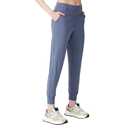 LOS OJOS Damen Joggers Trainingsanzug, Kohle, XL EU LOS OJOS Damen Joggers Trainingsanzug, Kohle, XL EU