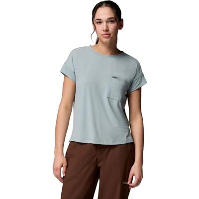 Columbia Damen Daniela Falls Short Sleeve Kurzärmeliges T-Shirt, Crushed Blue, S EU Columbia Damen Daniela Falls Short Sleeve Kurzärmeliges T-Shirt, Crushed Blue, S EU