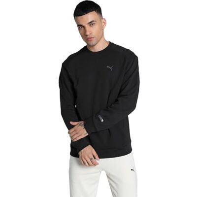 Puma Herren Rad/Cal Crew Dk Sweat, Schwarz, L EU Puma Herren Rad/Cal Crew Dk Sweat, Schwarz, L EU