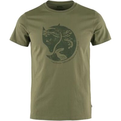 Fjällräven Herren Arctic Fox T-Shirt, Laurel Green, XL Fjällräven Herren Arctic Fox T-Shirt, Laurel Green, XL