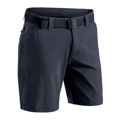 Maier Sports Nil Short M, Kurze Herren Wanderhose, Wasserabweisende Bermuda für Trekking und Hiking, PFC-frei, mSTRETCH pro 4 & Dryprotec, Blau, 48 (W33/L32) Maier Sports Nil Short M, Kurze Herren Wanderhose, Wasserabweisende Bermuda für Trekking und Hiking, PFC-frei, mSTRETCH pro 4 & Dryprotec, Blau, 48 (W33/L32)