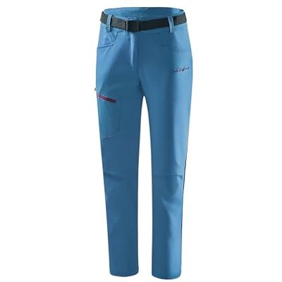 Black Crevice Trekkinghose I Damen Steel Blue I 42 I Wanderhose mit praktischen Taschen I Outdoorhose I wasserabweisend & schnelltrocknend I strapazierfähig & atmungsaktiv Black Crevice Trekkinghose I Damen Steel Blue I 42 I Wanderhose mit praktischen Taschen I Outdoorhose I wasserabweisend & schnelltrocknend I strapazierfähig & atmungsaktiv