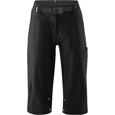 Gonso Ruth 3/4, Damen Fahrradhose 3/4, 2in1 Bikeshorts, Einknöpfbare Radunterhose mit Relax Gel Comfort Sitzpolster, Wasser- und fleckabweisend, Weite Passform, PFC-Frei Gonso Ruth 3/4, Damen Fahrradhose 3/4, 2in1 Bikeshorts, Einknöpfbare Radunterhose mit Relax Gel Comfort Sitzpolster, Wasser- und fleckabweisend, Weite Passform, PFC-Frei