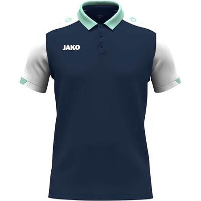 JAKO Kinder Poloshirt Dynamic, Marine/weiß/Minze, 164 JAKO Kinder Poloshirt Dynamic, Marine/weiß/Minze, 164