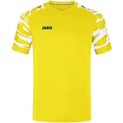 JAKO Herren Trikot Wild (Kurzarm), Citro/Weiß, S JAKO Herren Trikot Wild (Kurzarm), Citro/Weiß, S