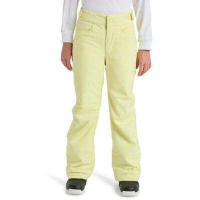 Roxy Snow Pants Backyard Girl Pant Girl's Yellow 10 Roxy Snow Pants Backyard Girl Pant Girl's Yellow 10