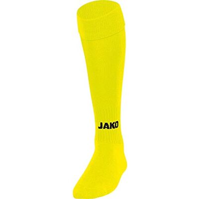JAKO Unisex Glasgow 2.0 Stutzenstrumpf, neongelb, 47-50 EU JAKO Unisex Glasgow 2.0 Stutzenstrumpf, neongelb, 47-50 EU