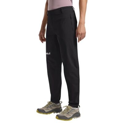 Jack Wolfskin Herren Hikeout Pants M Wanderhose, Schwarz, 58 Kurz EU Jack Wolfskin Herren Hikeout Pants M Wanderhose, Schwarz, 58 Kurz EU