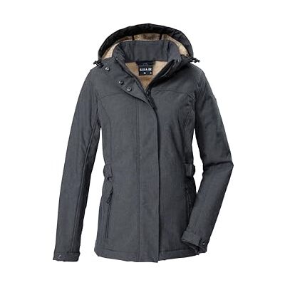 G.I.G.A. DX Damen Softshelljacke/Outdoorjacke mit abzippbarer Kapuze GW 35 WMN SFTSHLL JCKT, dunkelnavy, 46, 43542-000 G.I.G.A. DX Damen Softshelljacke/Outdoorjacke mit abzippbarer Kapuze GW 35 WMN SFTSHLL JCKT, dunkelnavy, 46, 43542-000